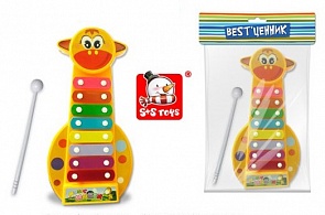 Ксилофон с ударной палочкой (S+S Toys, 100651050sim)